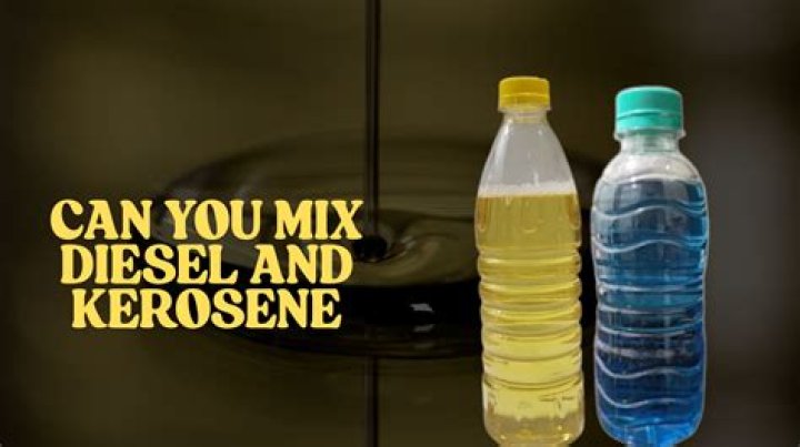 Can you mix diesel with kerosene