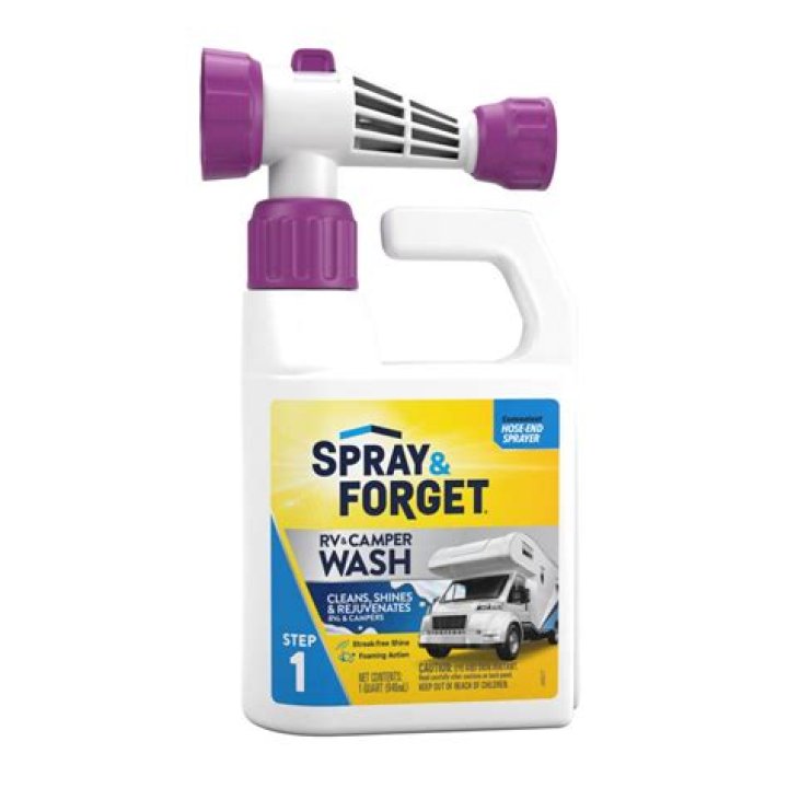 Can you use spray and forget on siding