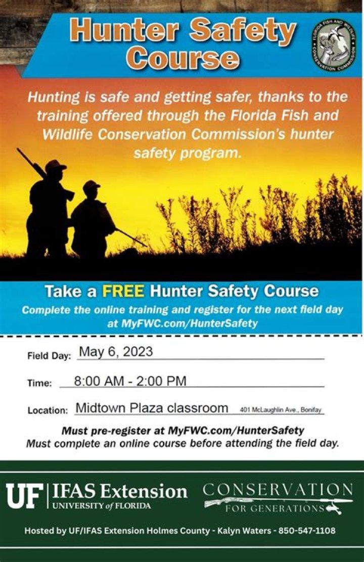 Do you have to take the hunter safety course in NC