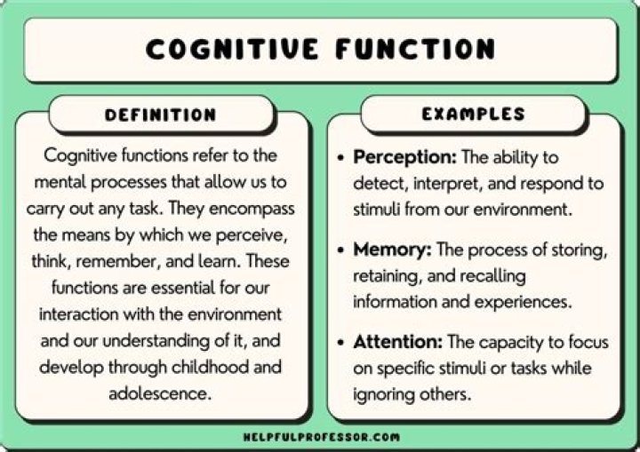What does cognitive benefit mean