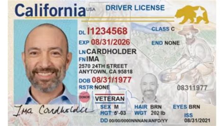 What is a his license California