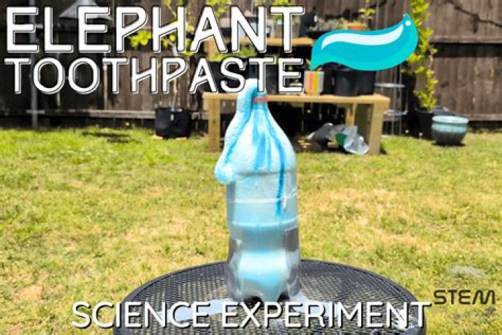 What is the science behind the elephant toothpaste