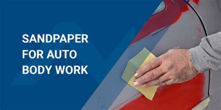 What kind of sandpaper do I use to sand down a car
