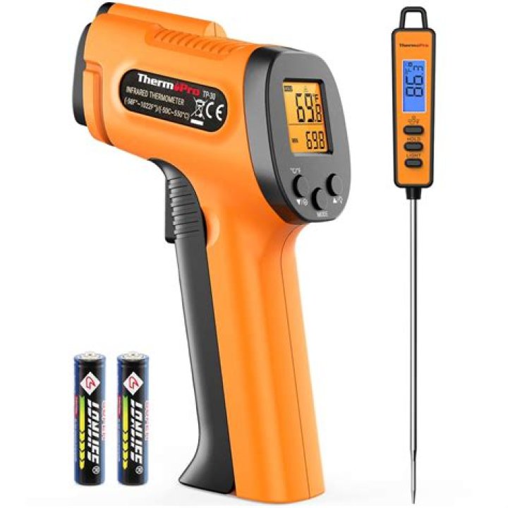 What temperatures do Infrared thermometers measure