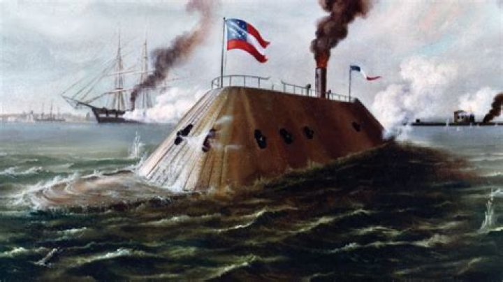 What was the name of the Confederate ironclad ship