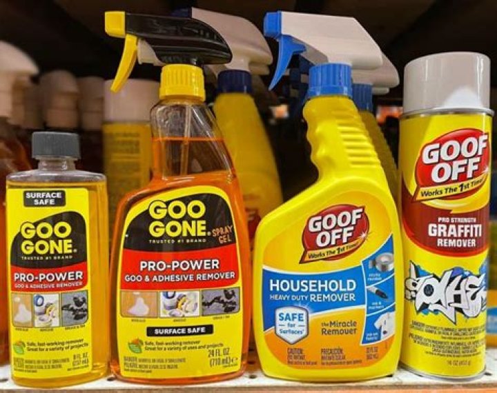 What works better goof off or Goo Gone