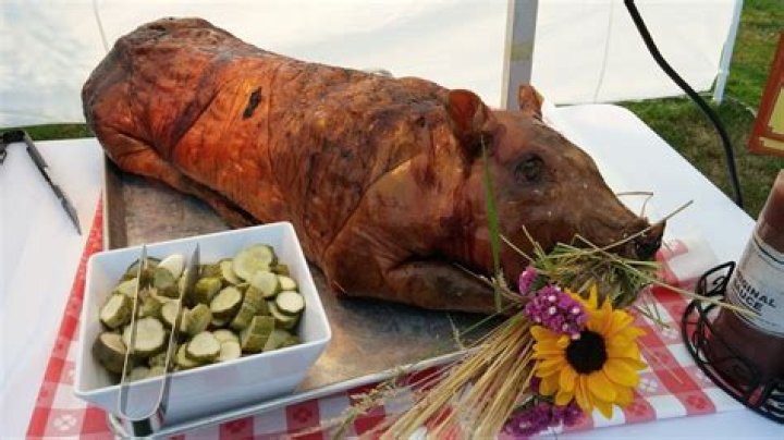 Whats it called when you cook a pig in the ground