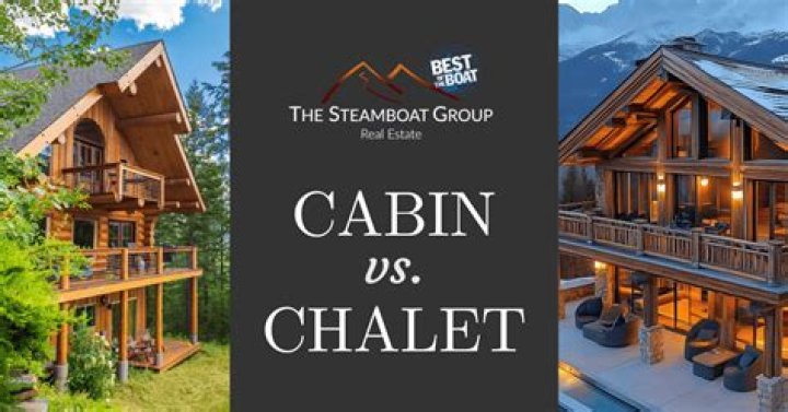 Whats the difference between a chalet and a cabin