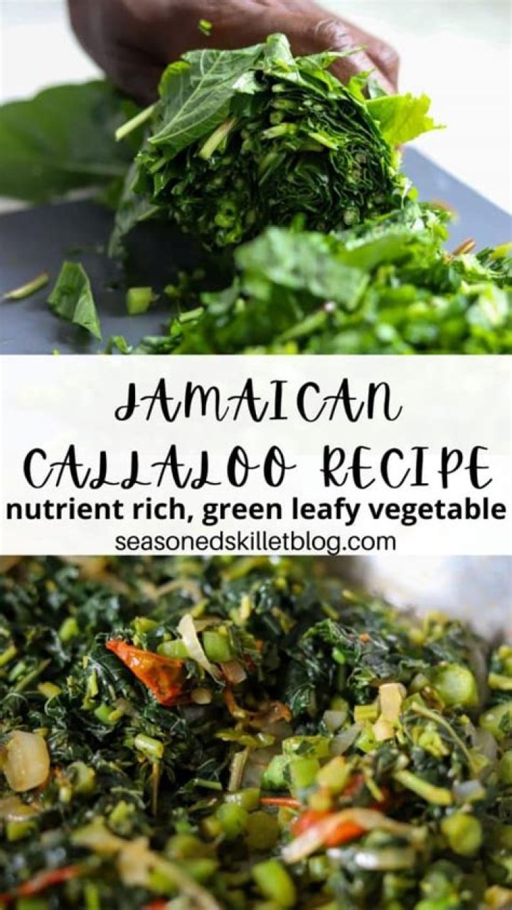 Whats the difference between callaloo and spinach