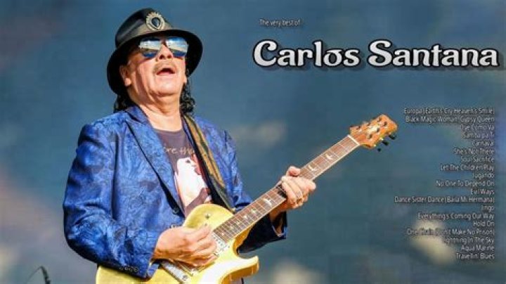 When did Carlos Santana come to the US