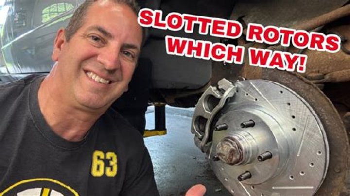 When should slotted rotors be replaced